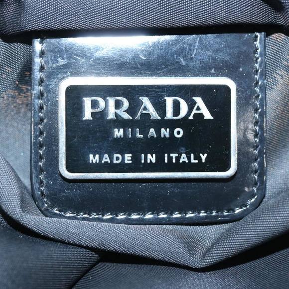 PRADA Shoulder Bag Nylon Black Auth 66003 - Picture 9 of 16